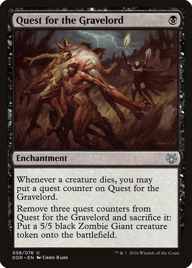 Quest for the Gravelord [Duel Decks: Nissa vs. Ob Nixilis] | Black Swamp Games