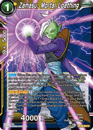 Zamasu, Mortal Loathing (BT16-091) [Realm of the Gods] | Black Swamp Games