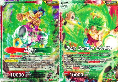 Broly // Broly, Surge of Brutality (P-181) [Promotion Cards] | Black Swamp Games