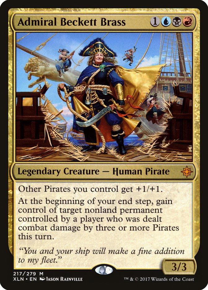 Admiral Beckett Brass [Ixalan] | Black Swamp Games