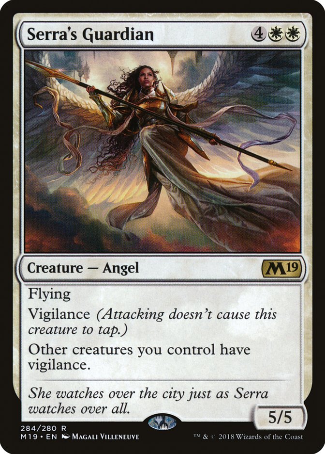 Serra's Guardian [Core Set 2019] | Black Swamp Games