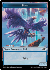 Treasure // Bird Double-Sided Token [Outlaws of Thunder Junction Tokens] | Black Swamp Games