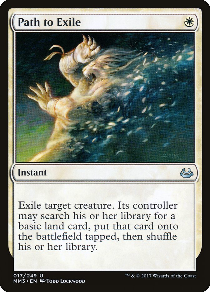 Path to Exile [Modern Masters 2017] | Black Swamp Games