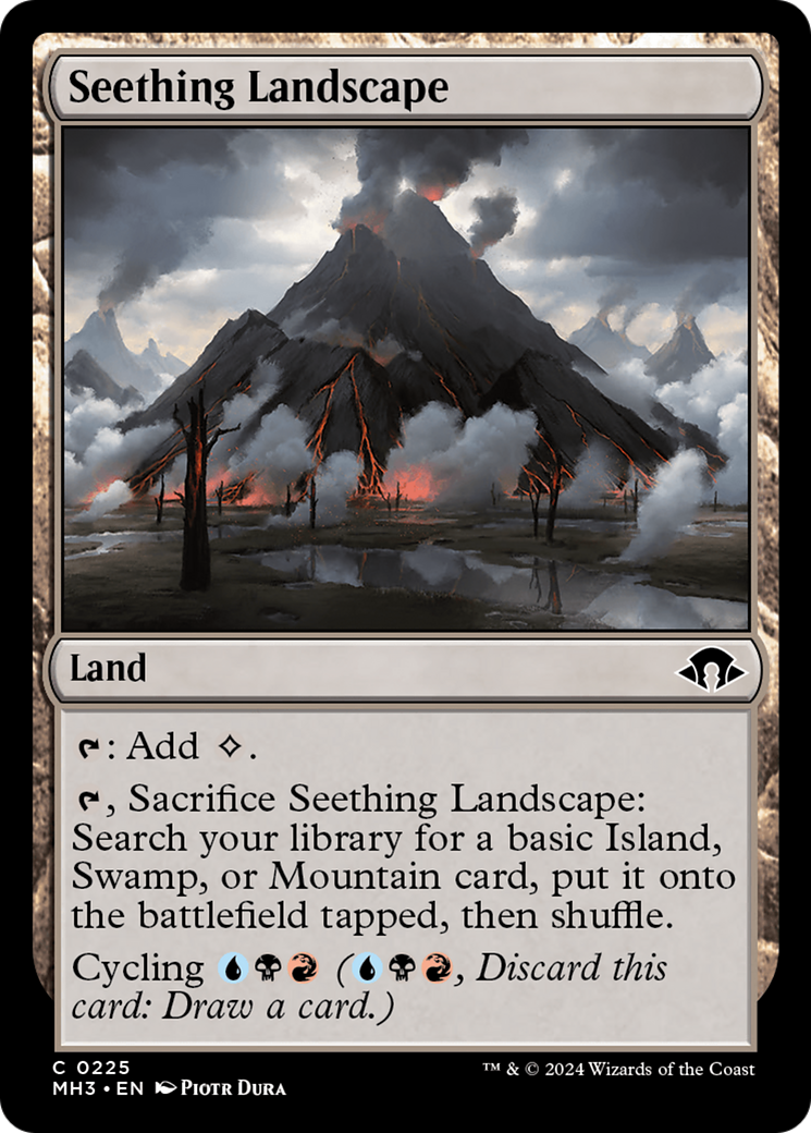 Seething Landscape [Modern Horizons 3] | Black Swamp Games