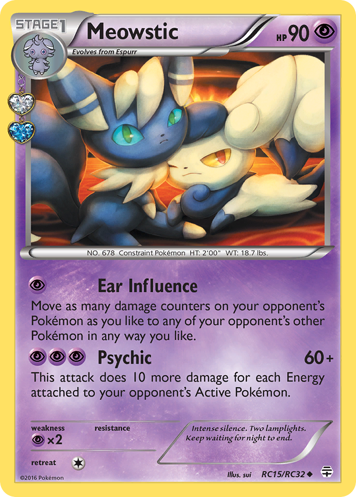 Meowstic (RC15/RC32) [XY: Generations] | Black Swamp Games
