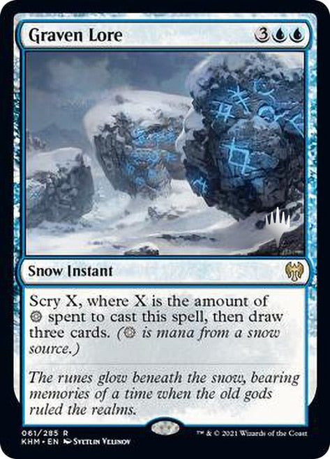 Graven Lore (Promo Pack) [Kaldheim Promos] | Black Swamp Games