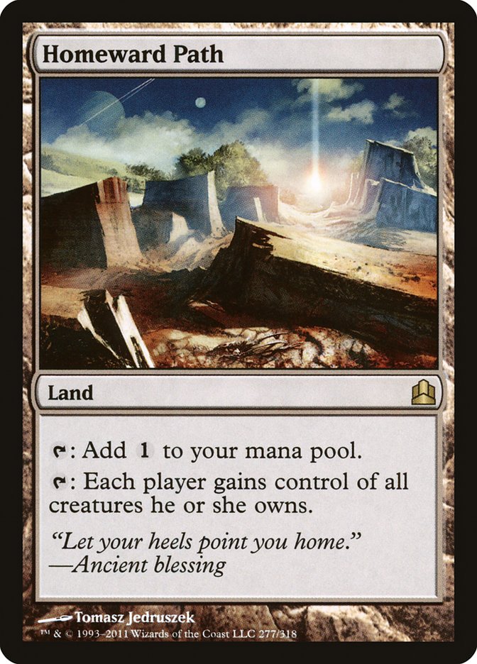Homeward Path [Commander 2011] | Black Swamp Games
