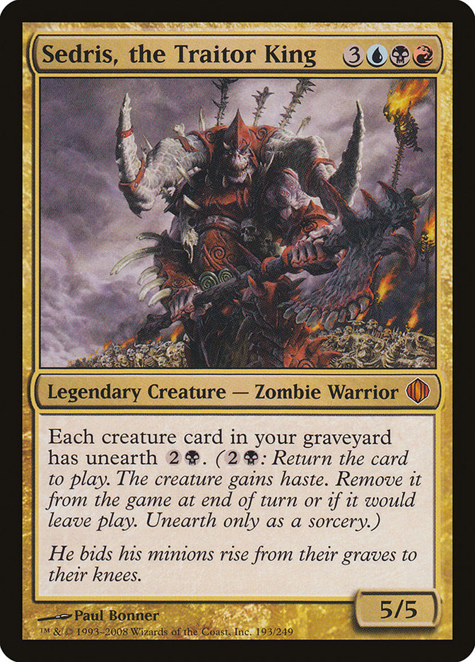 Sedris, the Traitor King [Shards of Alara] | Black Swamp Games