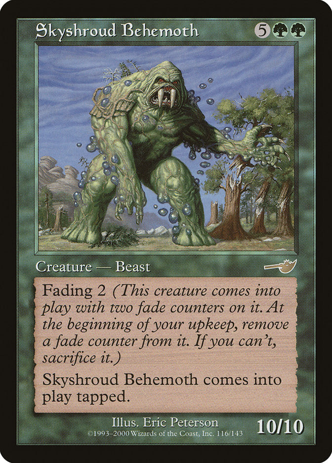 Skyshroud Behemoth [Nemesis] | Black Swamp Games