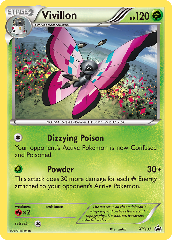 Vivillon (XY137) [XY: Black Star Promos] | Black Swamp Games