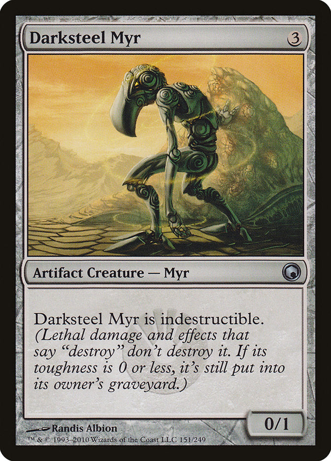 Darksteel Myr [Scars of Mirrodin] | Black Swamp Games
