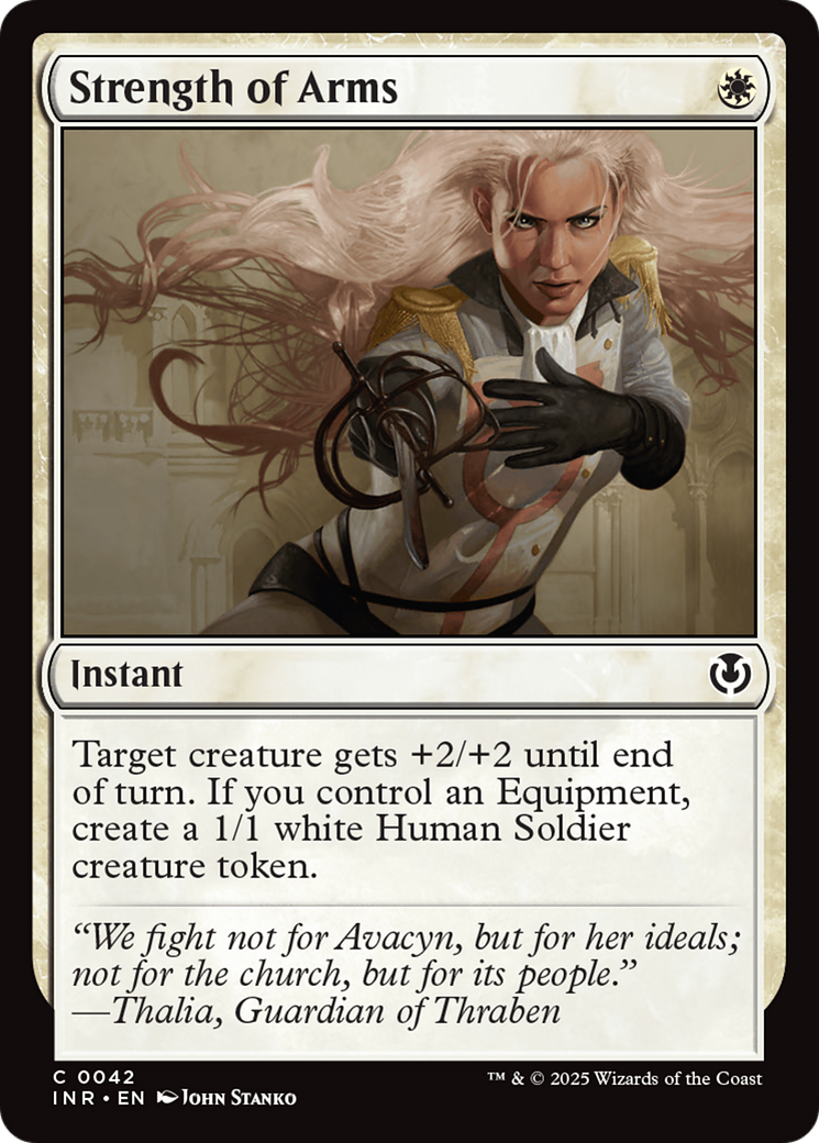 Strength of Arms [Innistrad Remastered] | Black Swamp Games