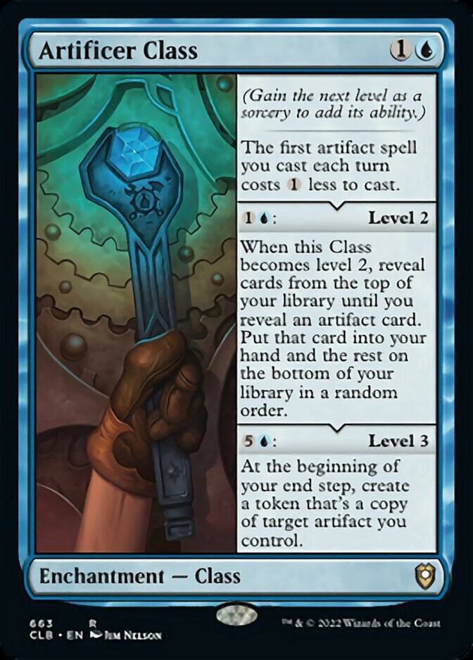Artificer Class [Commander Legends: Battle for Baldur's Gate] | Black Swamp Games