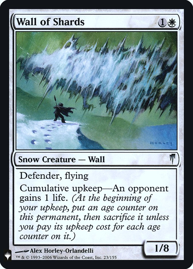 Wall of Shards [Mystery Booster] | Black Swamp Games
