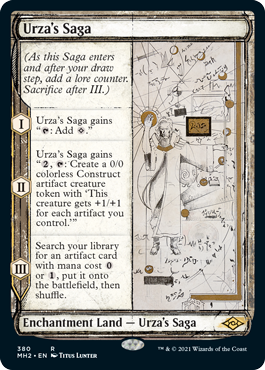 Urza's Saga (Sketch) [Modern Horizons 2] | Black Swamp Games