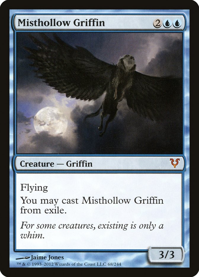 Misthollow Griffin [Avacyn Restored] | Black Swamp Games