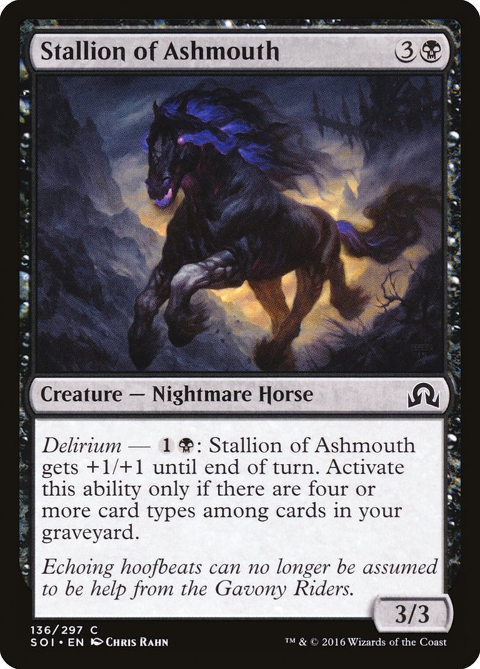 Stallion of Ashmouth [Shadows over Innistrad] | Black Swamp Games