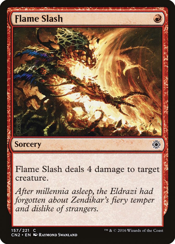 Flame Slash [Conspiracy: Take the Crown] | Black Swamp Games