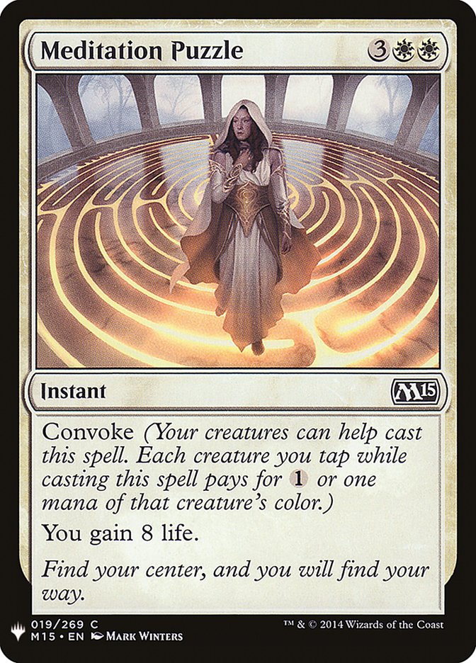 Meditation Puzzle [Mystery Booster] | Black Swamp Games