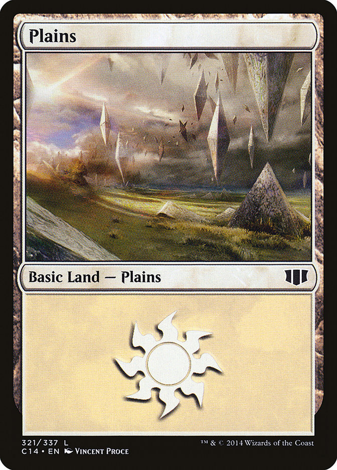 Plains (321) [Commander 2014] | Black Swamp Games