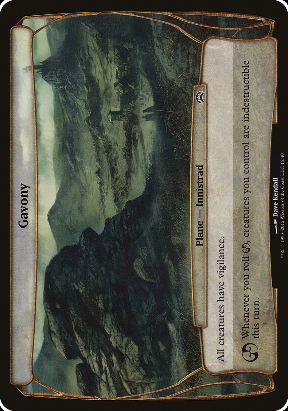 Gavony (Planes) [Planechase 2012 Planes] | Black Swamp Games