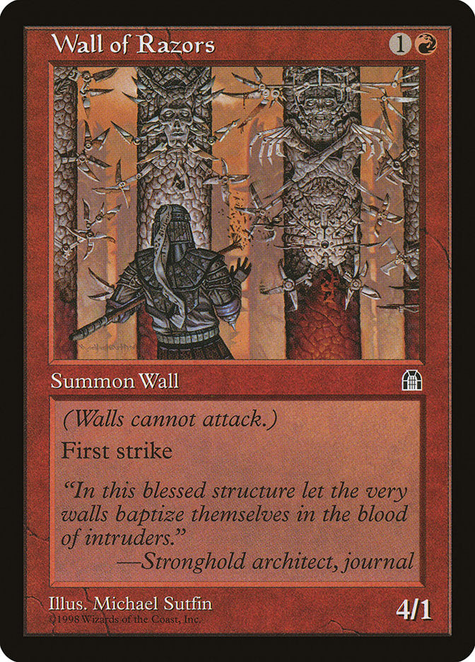 Wall of Razors [Stronghold] | Black Swamp Games