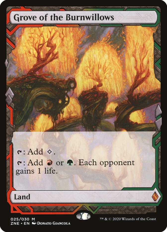 Grove of the Burnwillows (Expeditions) [Zendikar Rising Expeditions] | Black Swamp Games