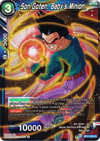 Son Goten, Baby's Minion (BT11-036) [Vermilion Bloodline 2nd Edition] | Black Swamp Games