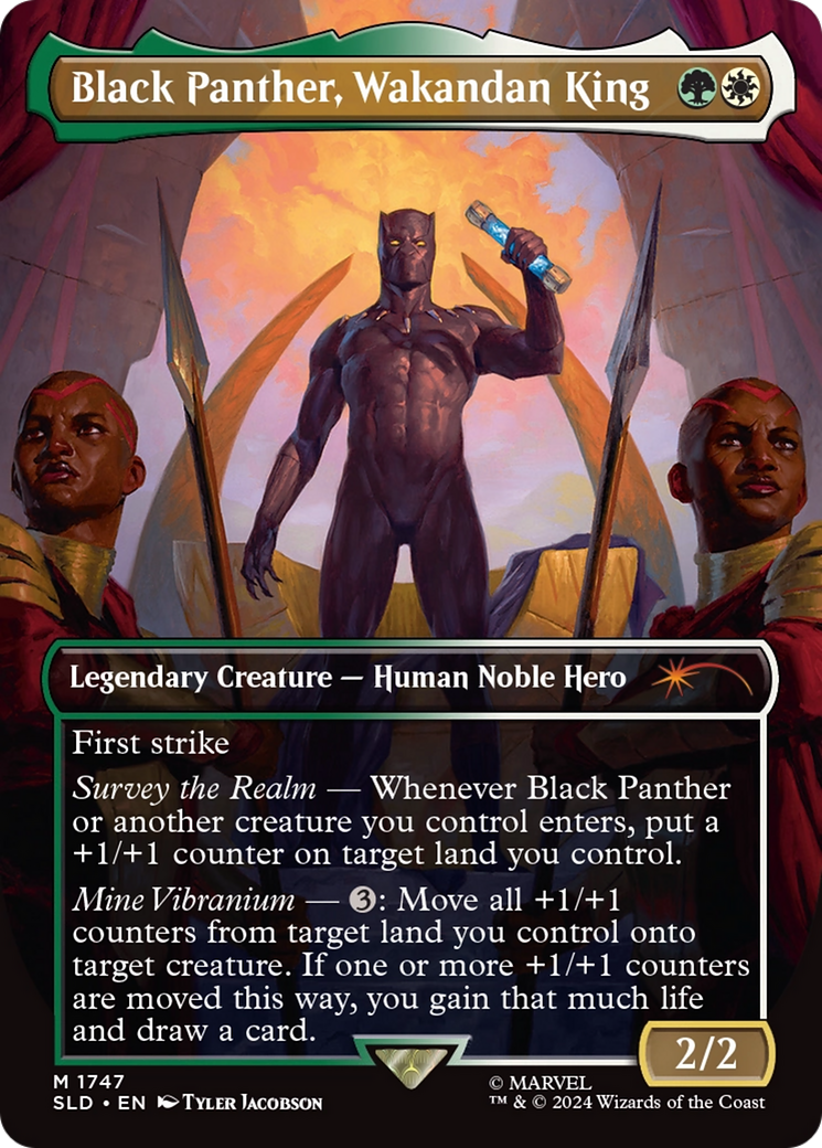 Black Panther, Wakandan King [Secret Lair Drop Series] | Black Swamp Games