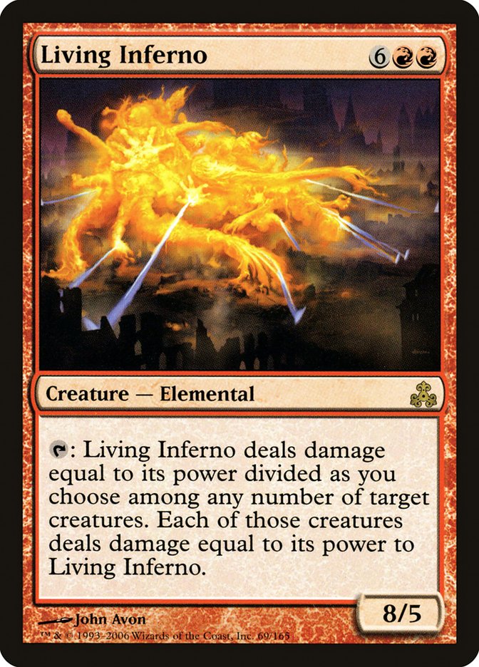 Living Inferno [Guildpact] | Black Swamp Games