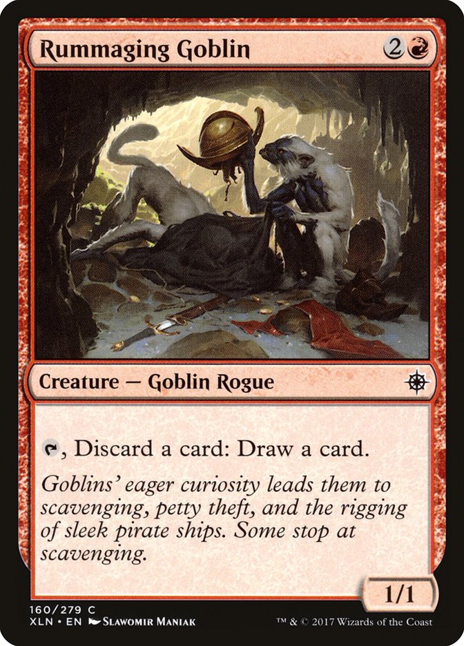 Rummaging Goblin [Ixalan] | Black Swamp Games