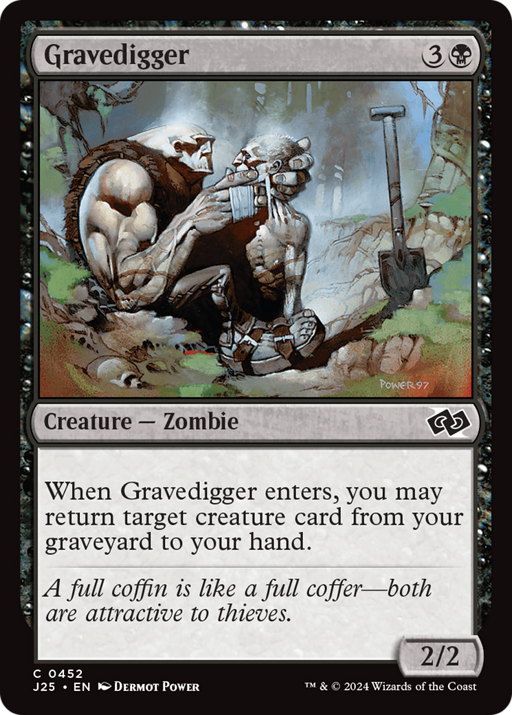 Gravedigger [Foundations Jumpstart] | Black Swamp Games