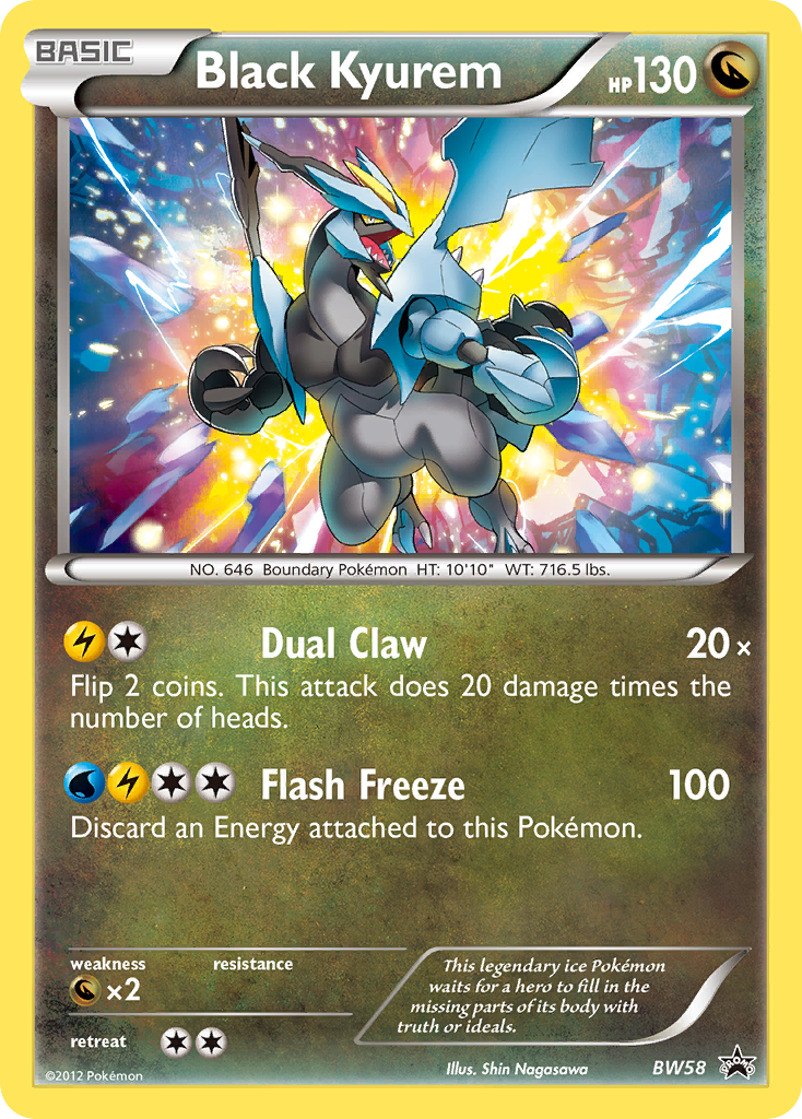 Black Kyurem (BW58) [Black & White: Black Star Promos] | Black Swamp Games