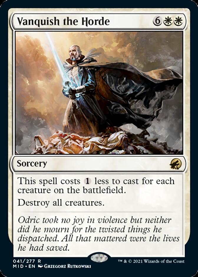 Vanquish the Horde [Innistrad: Midnight Hunt] | Black Swamp Games