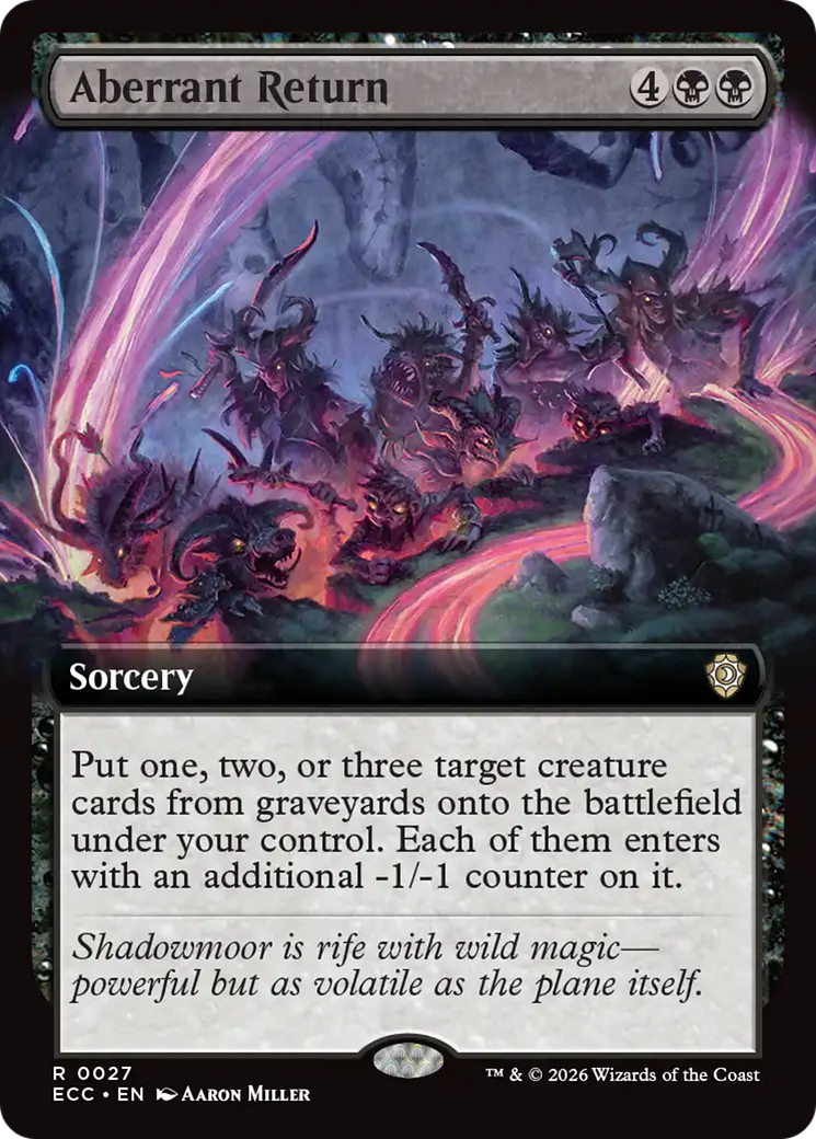 Aberrant Return (Extended Art) [Lorwyn Eclipsed Commander] | Black Swamp Games