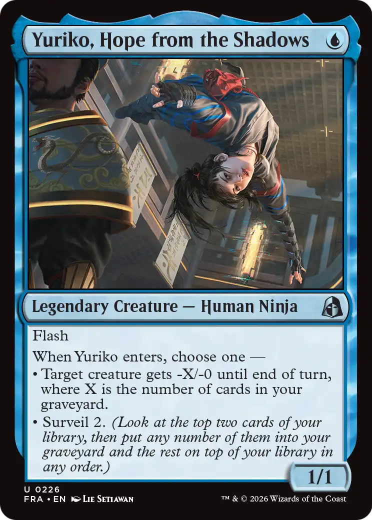 Yuriko, Hope from the Shadows [Reality Fracture] | Black Swamp Games