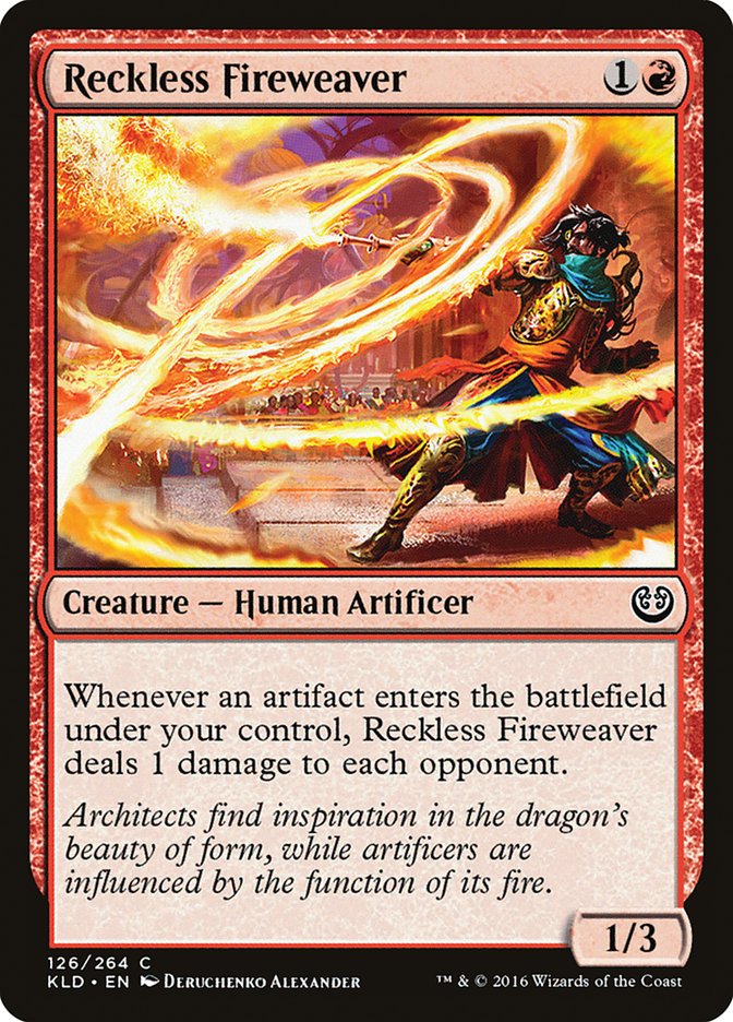 Reckless Fireweaver [Kaladesh] | Black Swamp Games