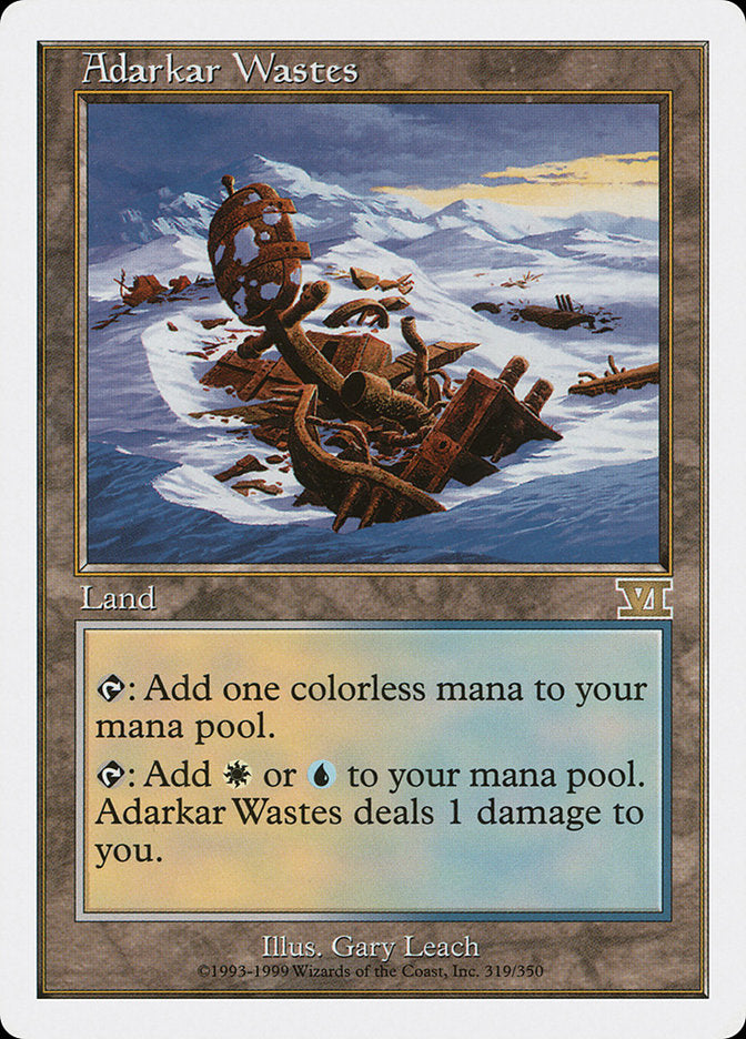 Adarkar Wastes [Classic Sixth Edition] | Black Swamp Games