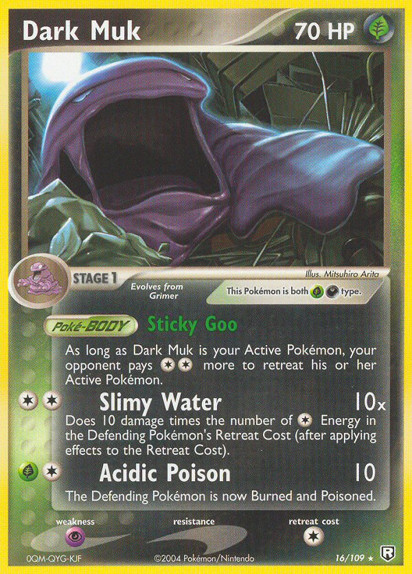 Dark Muk (16/109) [EX: Team Rocket Returns] | Black Swamp Games