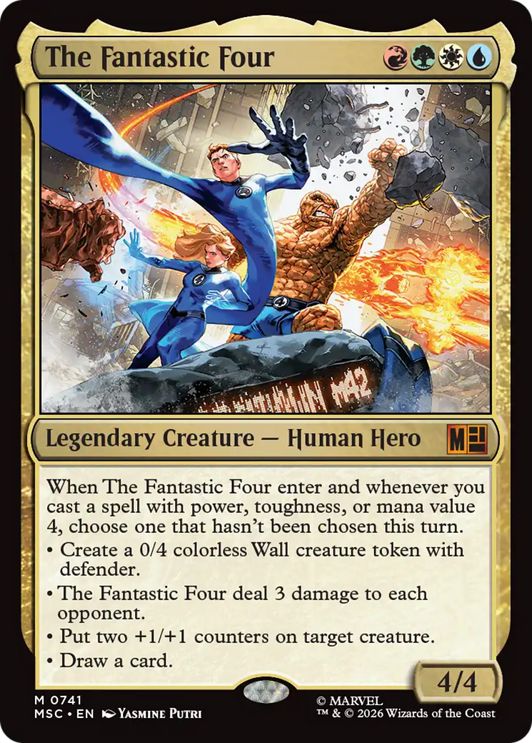 The Fantastic Four [Marvel Super Heroes Commander] | Black Swamp Games