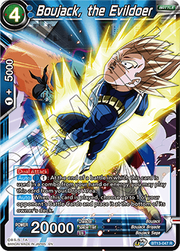 Boujack, the Evildoer (Rare) (BT13-047) [Supreme Rivalry] | Black Swamp Games