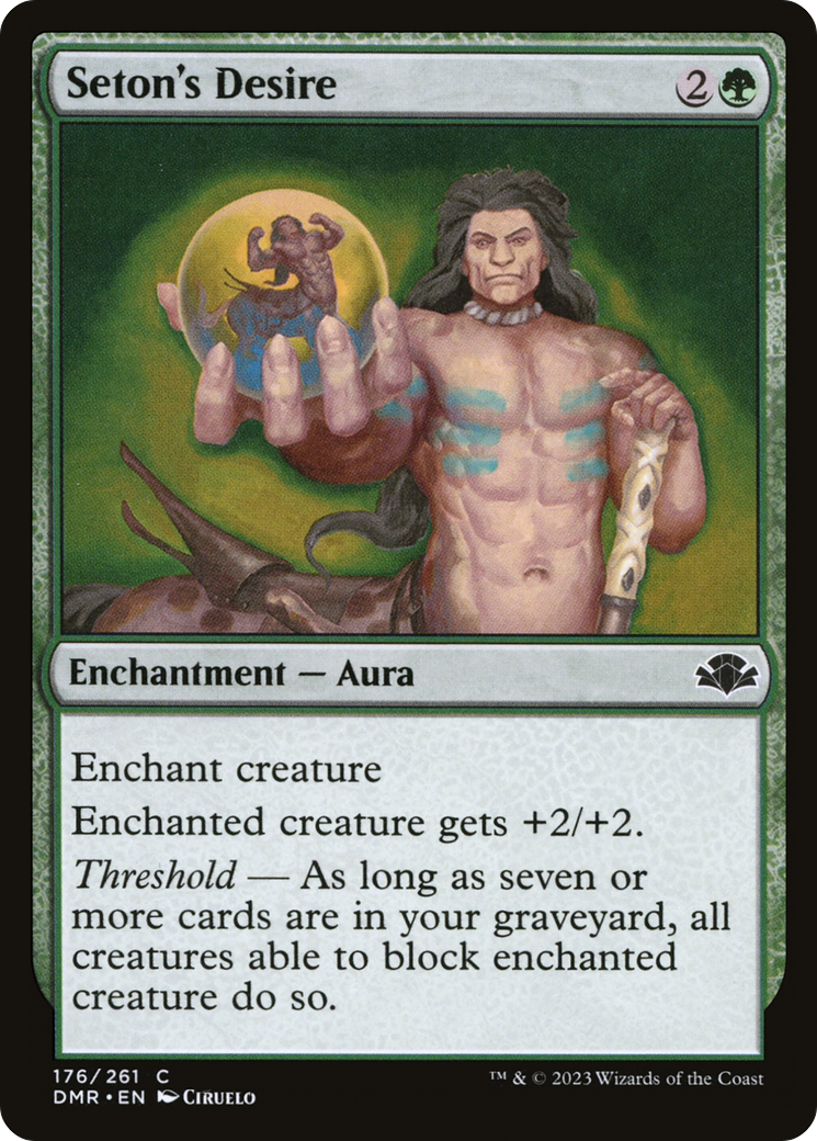 Seton's Desire [Dominaria Remastered] | Black Swamp Games