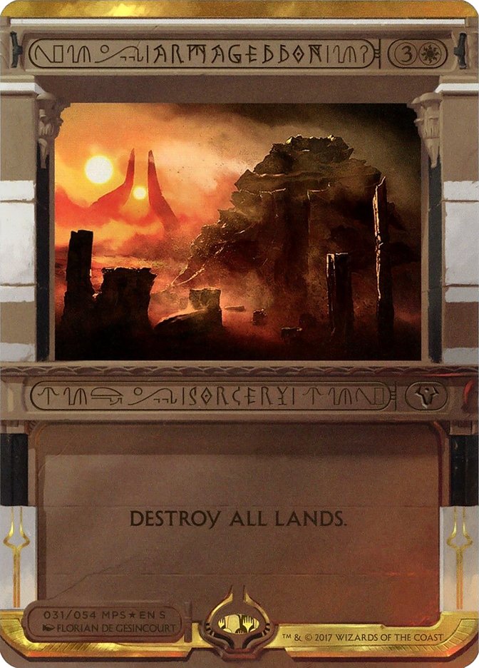 Armageddon (Invocation) [Amonkhet Invocations] | Black Swamp Games