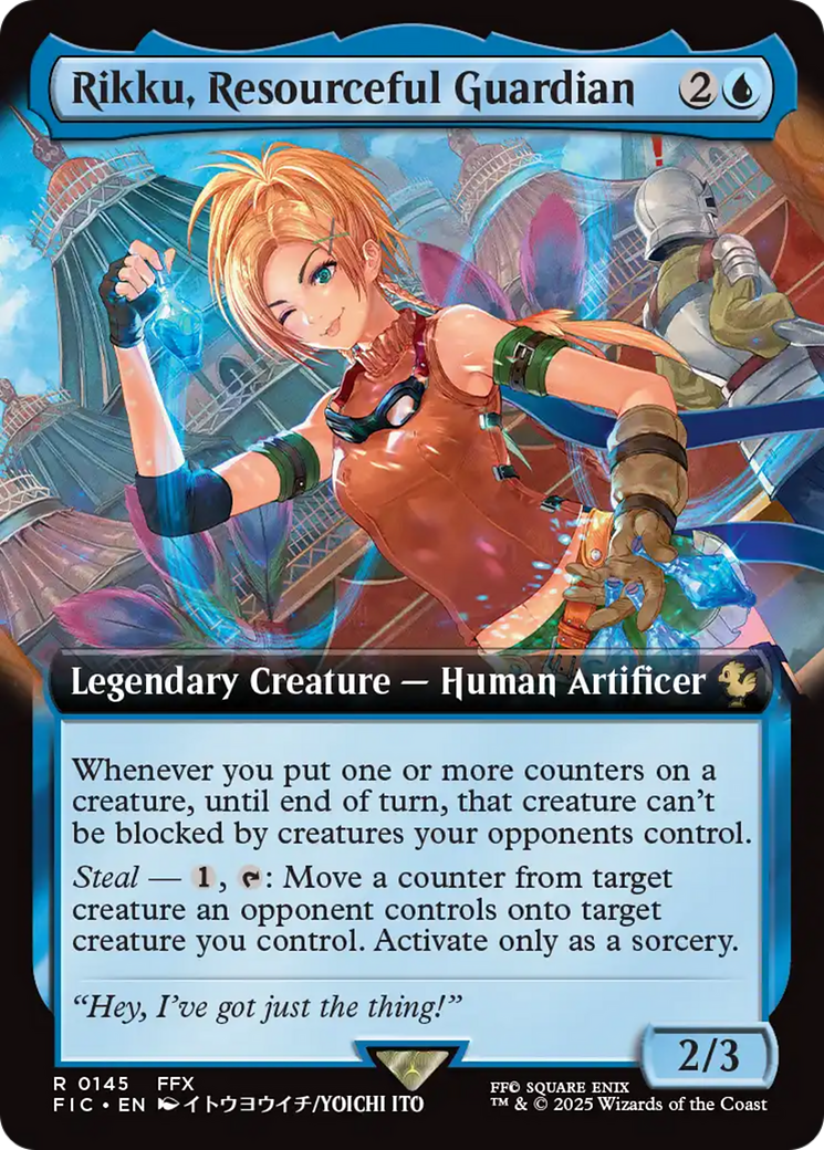 Rikku, Resourceful Guardian (Extended Art) [FINAL FANTASY Commander] | Black Swamp Games