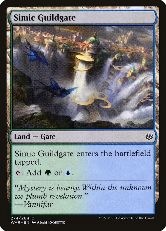 Simic Guildgate [War of the Spark] | Black Swamp Games