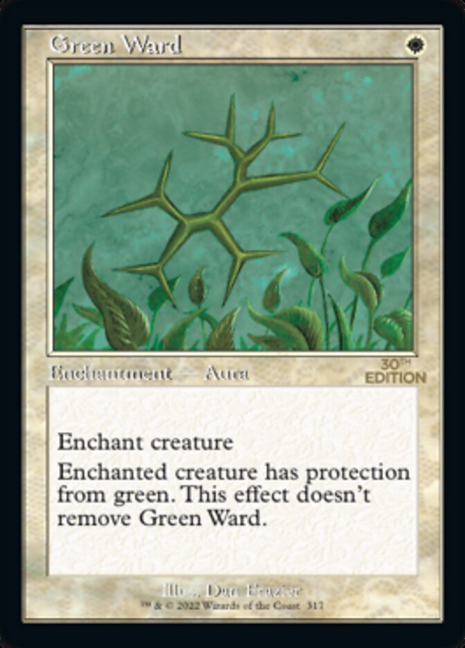 Green Ward (Retro) [30th Anniversary Edition] | Black Swamp Games