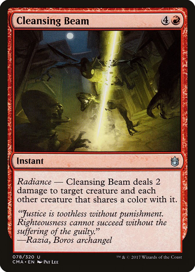 Cleansing Beam [Commander Anthology] | Black Swamp Games