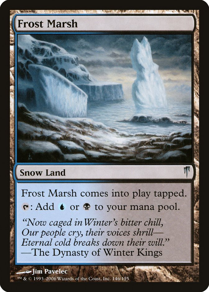 Frost Marsh [Coldsnap] | Black Swamp Games