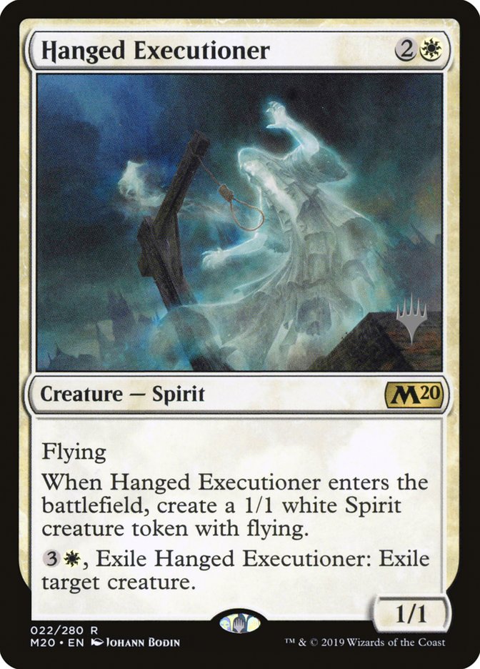 Hanged Executioner (Promo Pack) [Core Set 2020 Promos] | Black Swamp Games