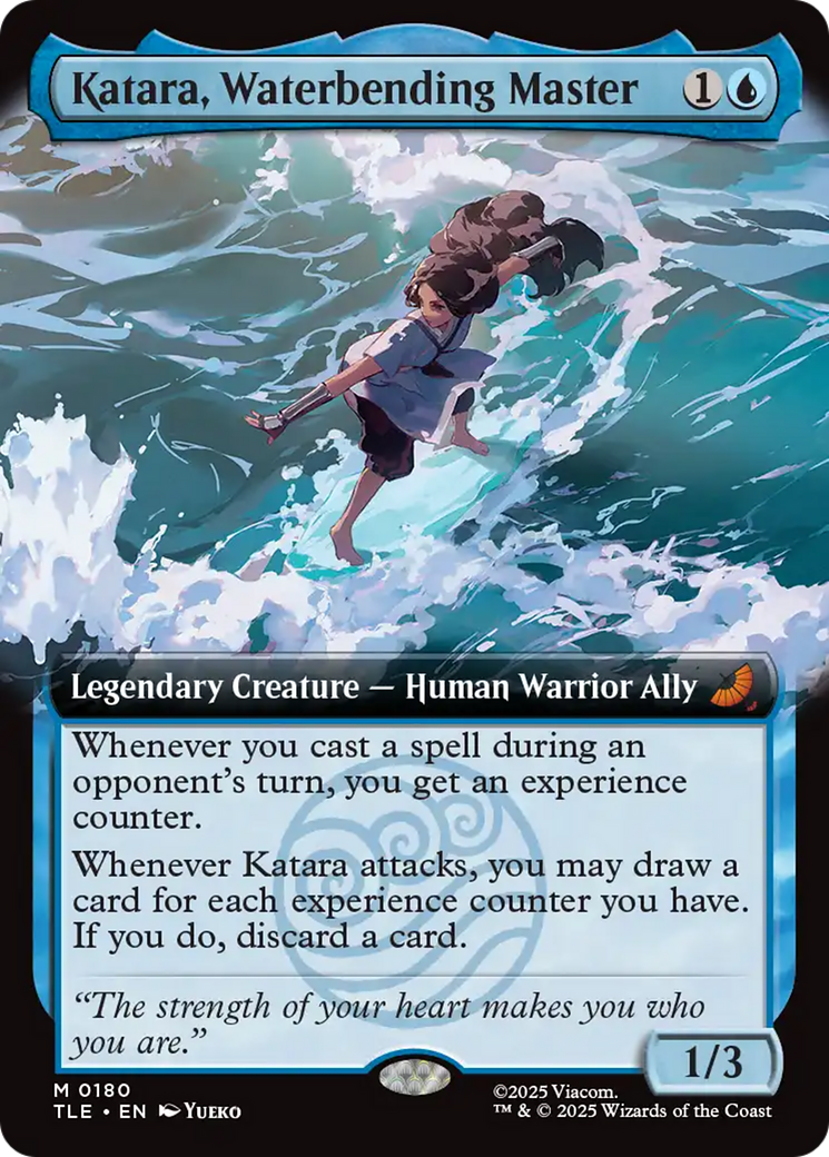 Katara, Waterbending Master (Extended Art) [Avatar: The Last Airbender: Eternal-Legal] | Black Swamp Games